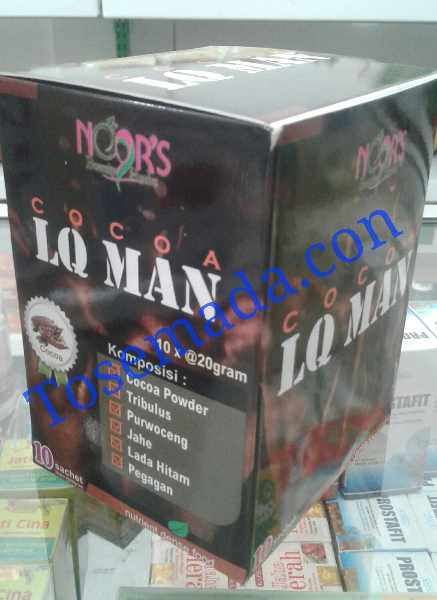 Cocoa LQ MAN untuk meningkatkan stamina dan gairah pria